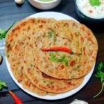 लीकवीड डो गार्लिक पराठा | Trending Liquid Dough Garlic Paratha Recipe in Marathi | चिली गार्लिक पराठा रेसिपी